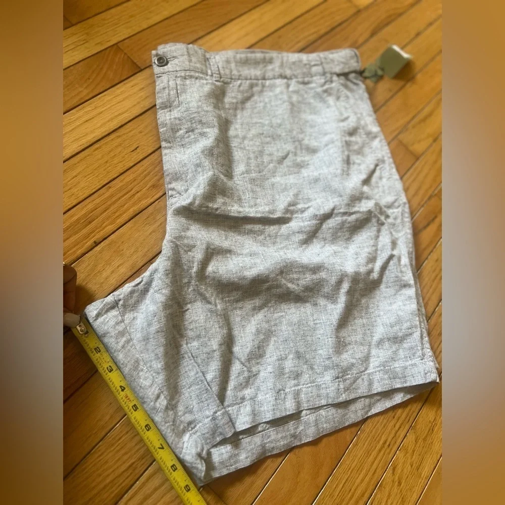 goodfellow co linden shorts Men’s Linen Cotton Blend Chino 9” Inseam Size 56 NWT
